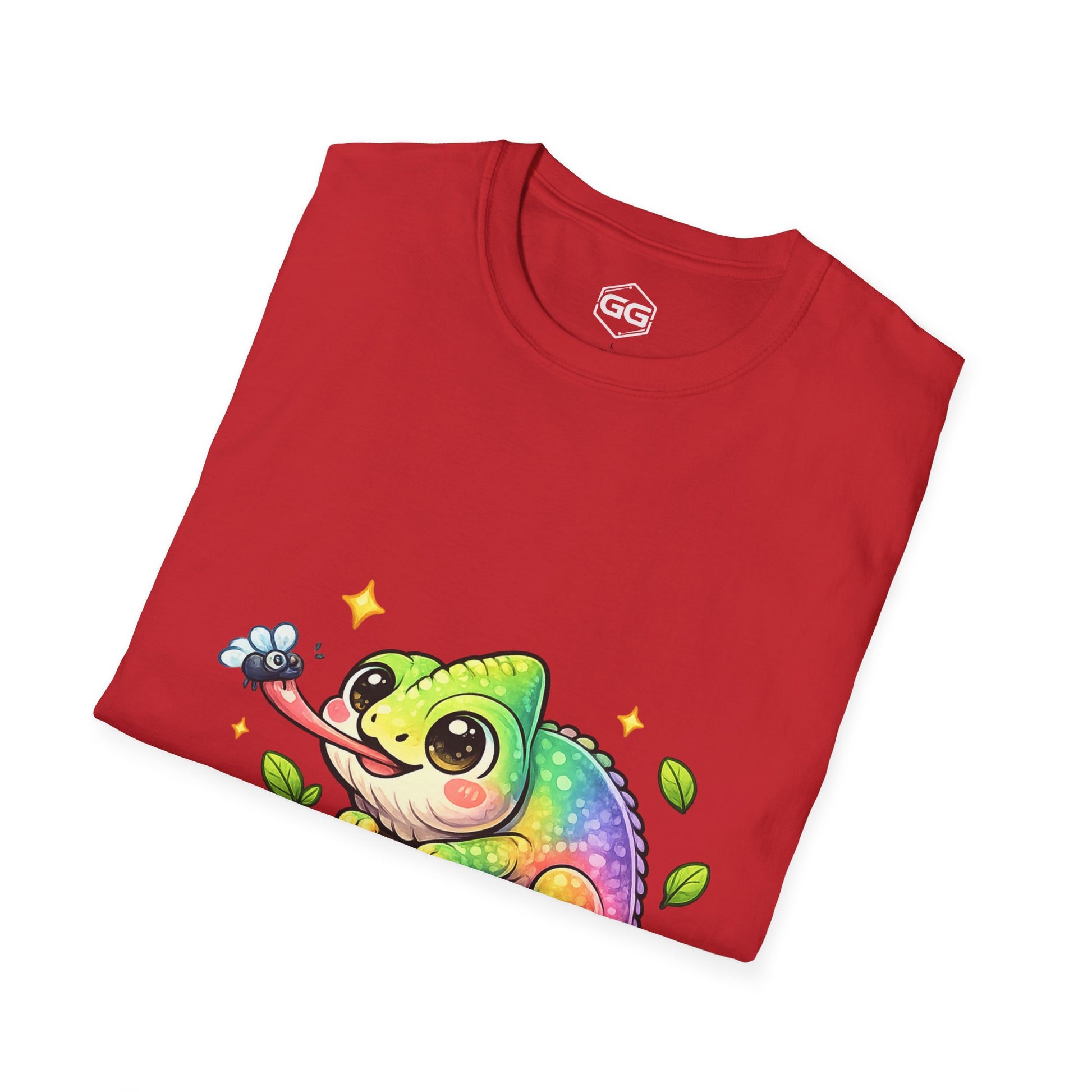 Kawaii Chamäleon T-Shirt – Farbvariante 44