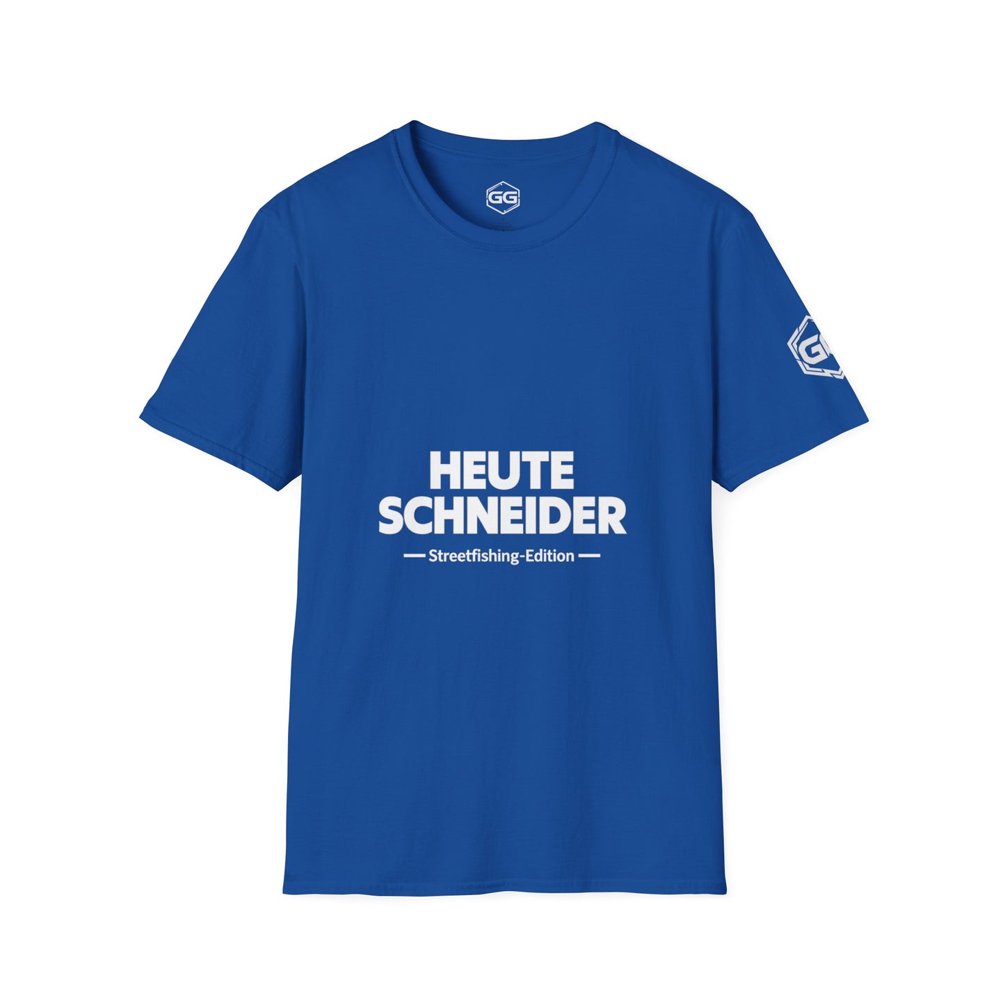 front:8 | Skunked Today T-Shirt — Streetfishing Edition – Vorderansicht in Royalblau