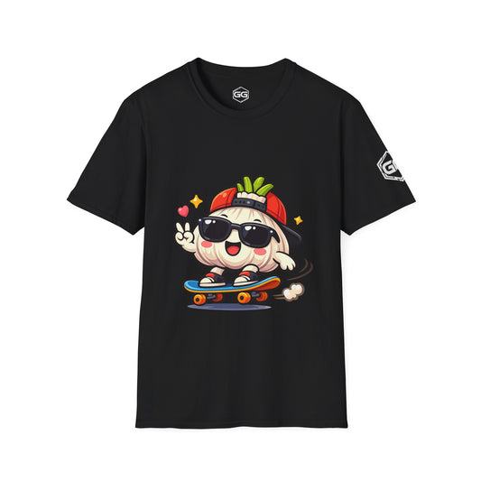 Knoblauch Skater T-Shirt – Farbvariante 2