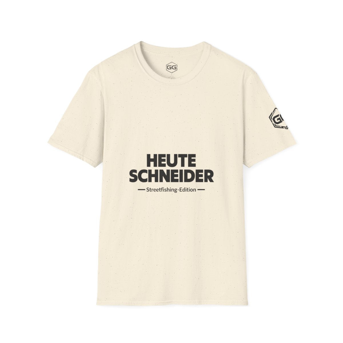 front:4 | Skunked Today T-Shirt — Streetfishing Edition – Vorderansicht in Natur
