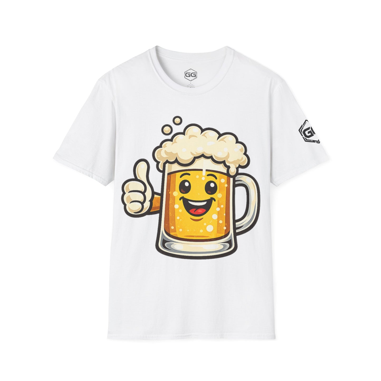 Unisex T-Shirt – Lustiger Bierkrug (Gildan 64000) | Garlik Goods