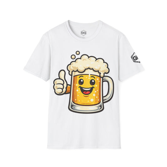 Unisex T-Shirt - Lustiger Bierkrug (Gildan 64000) | Garlik Goods