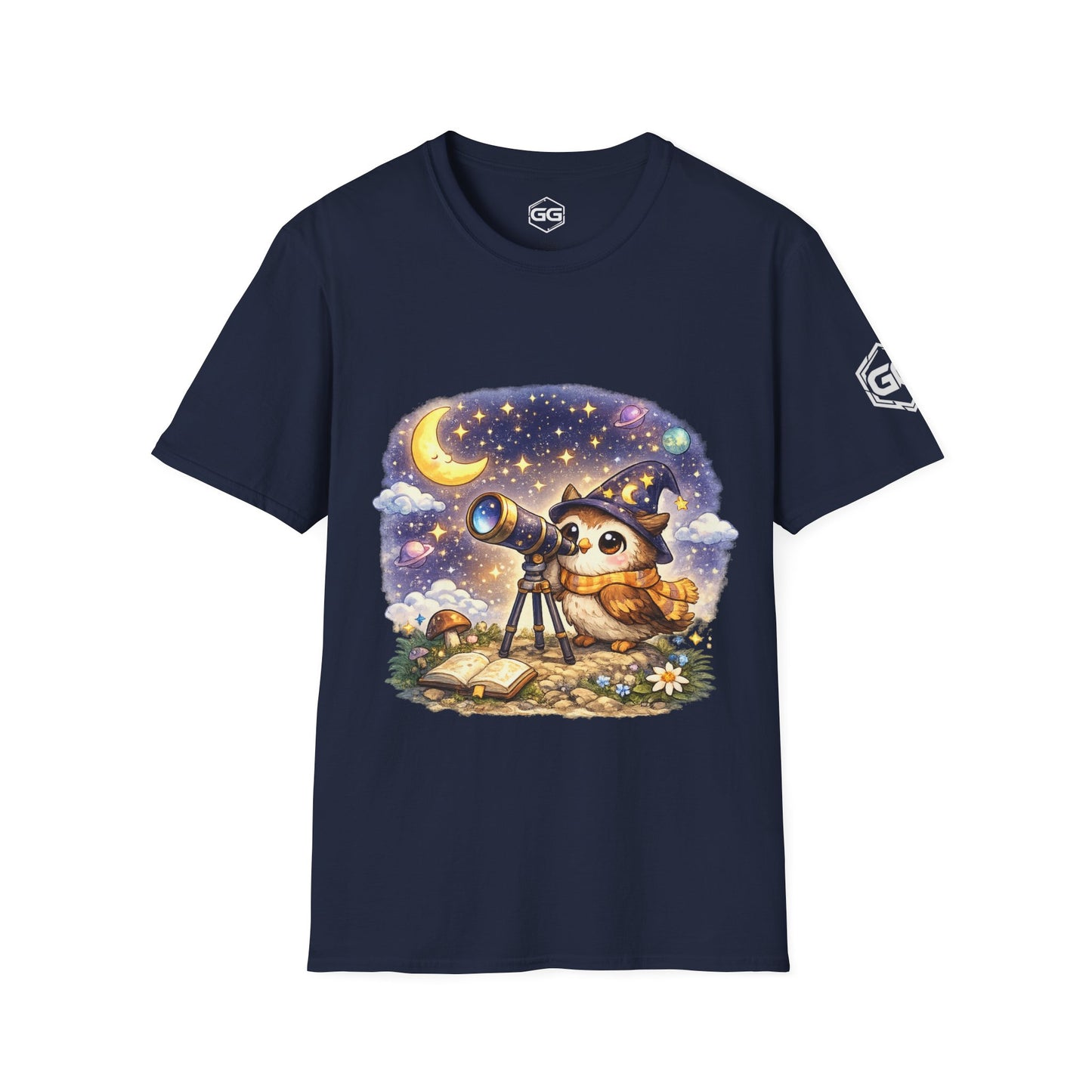 front:9 | Sterngucker T-Shirt – Vorderansicht in Navy