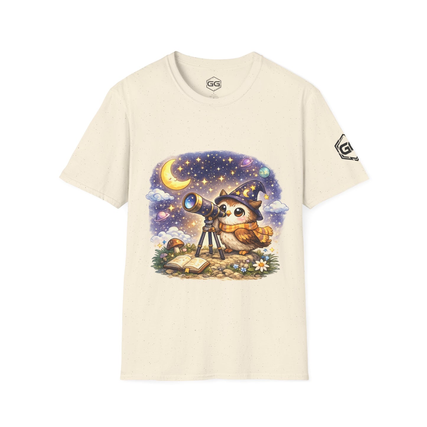 front:4 | Sterngucker T-Shirt – Vorderansicht in Natur