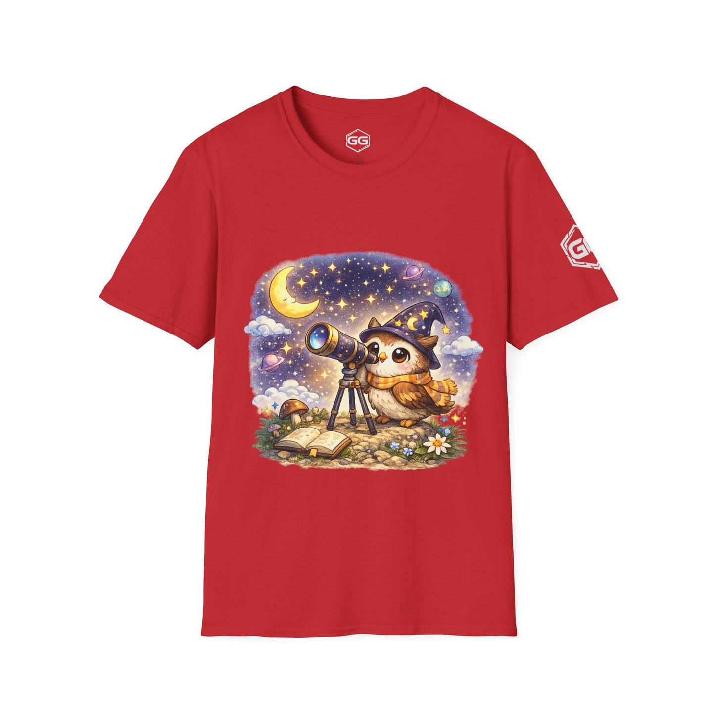 front:10 | Sterngucker T-Shirt – Vorderansicht in Rot