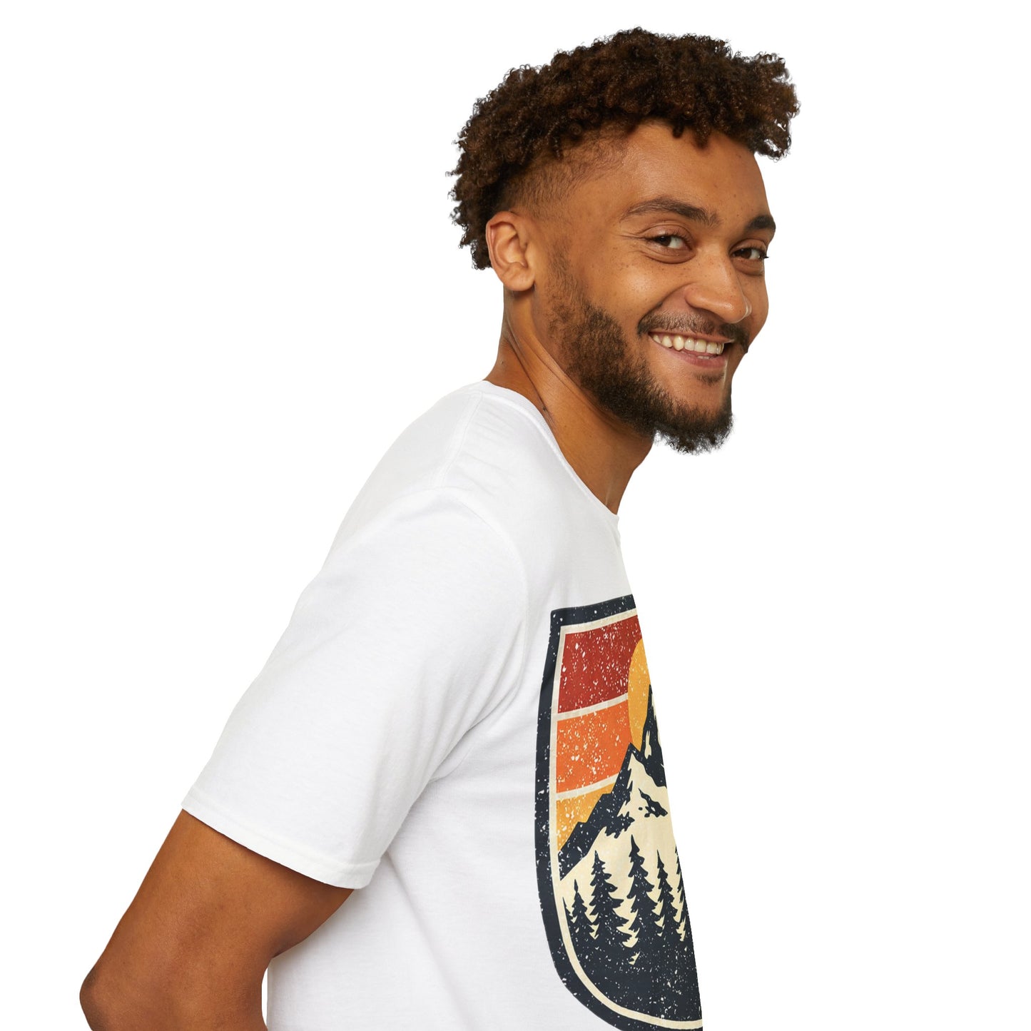 Unisex T-Shirt – Vintage Bergabzeichen (Gildan 64000) | Garlik Goods