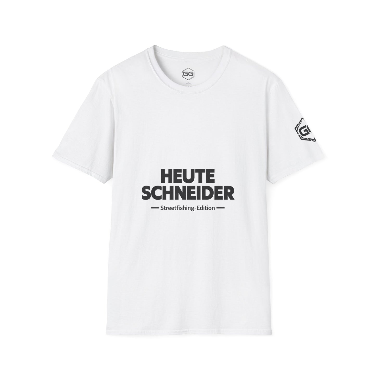 front:0 | Skunked Today T-Shirt — Streetfishing Edition – Vorderansicht in Weiß