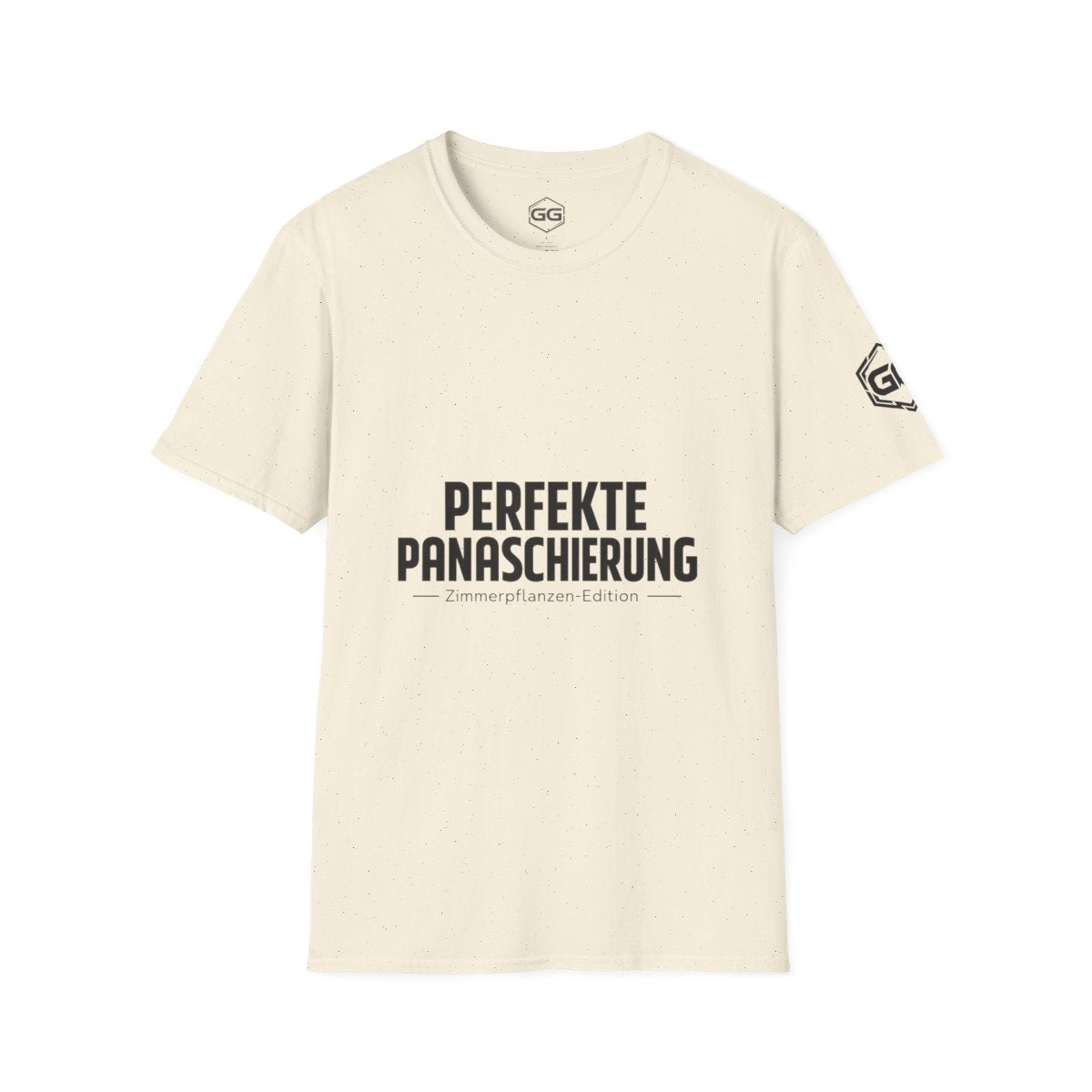 front:4 | Perfect Variegation – Houseplant T-Shirt – Vorderansicht in Natur