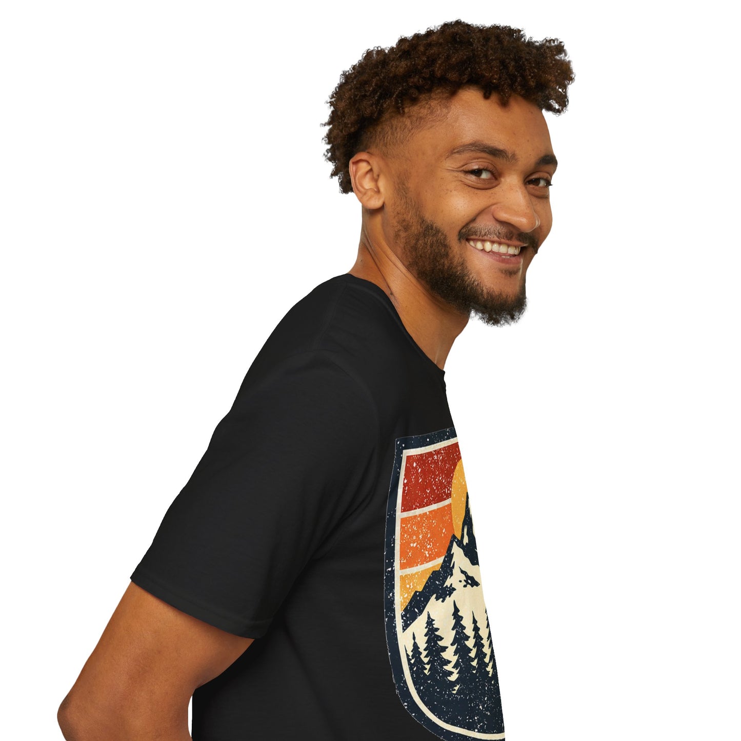 Unisex T-Shirt – Vintage Bergabzeichen (Gildan 64000) | Garlik Goods