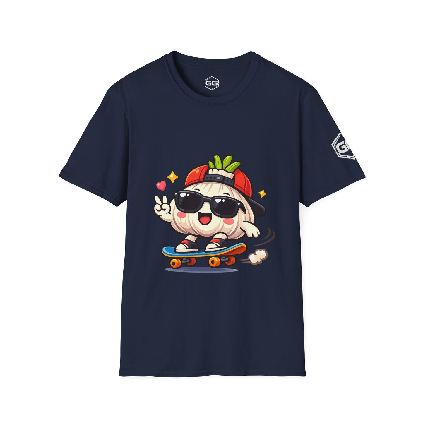 Knoblauch Skater T-Shirt – Farbvariante 10