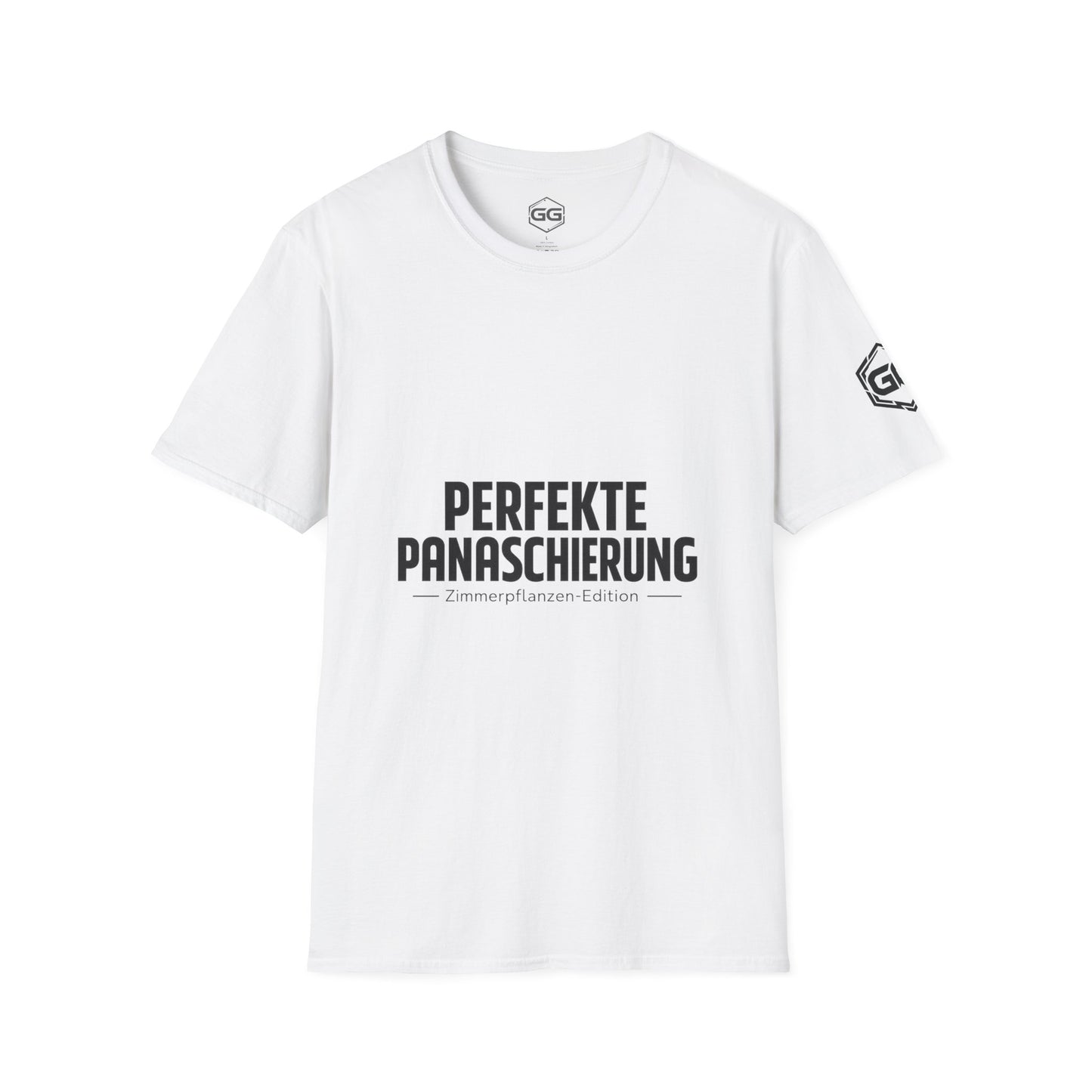 front:0 | Perfect Variegation – Houseplant T-Shirt – Vorderansicht in Weiß