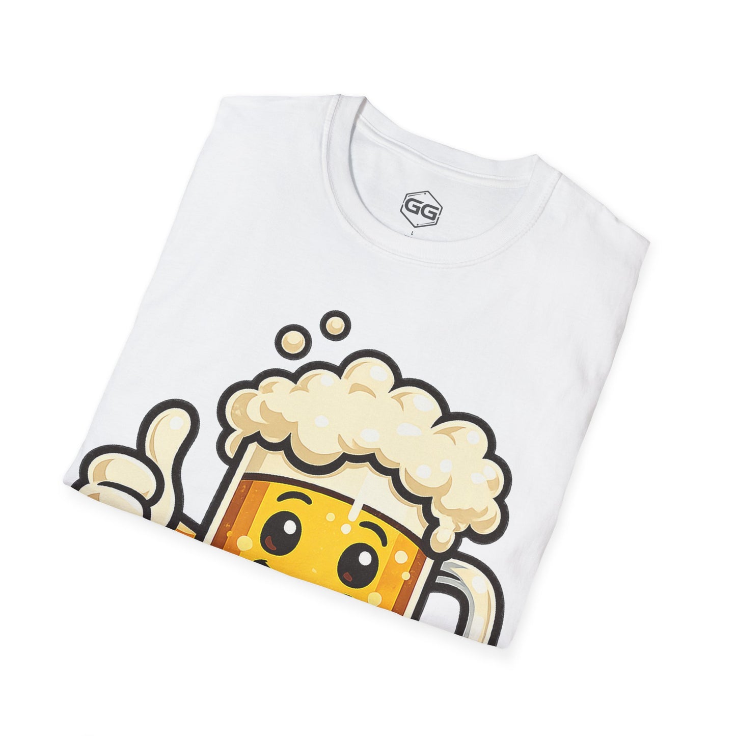 Unisex T-Shirt – Lustiger Bierkrug (Gildan 64000) | Garlik Goods