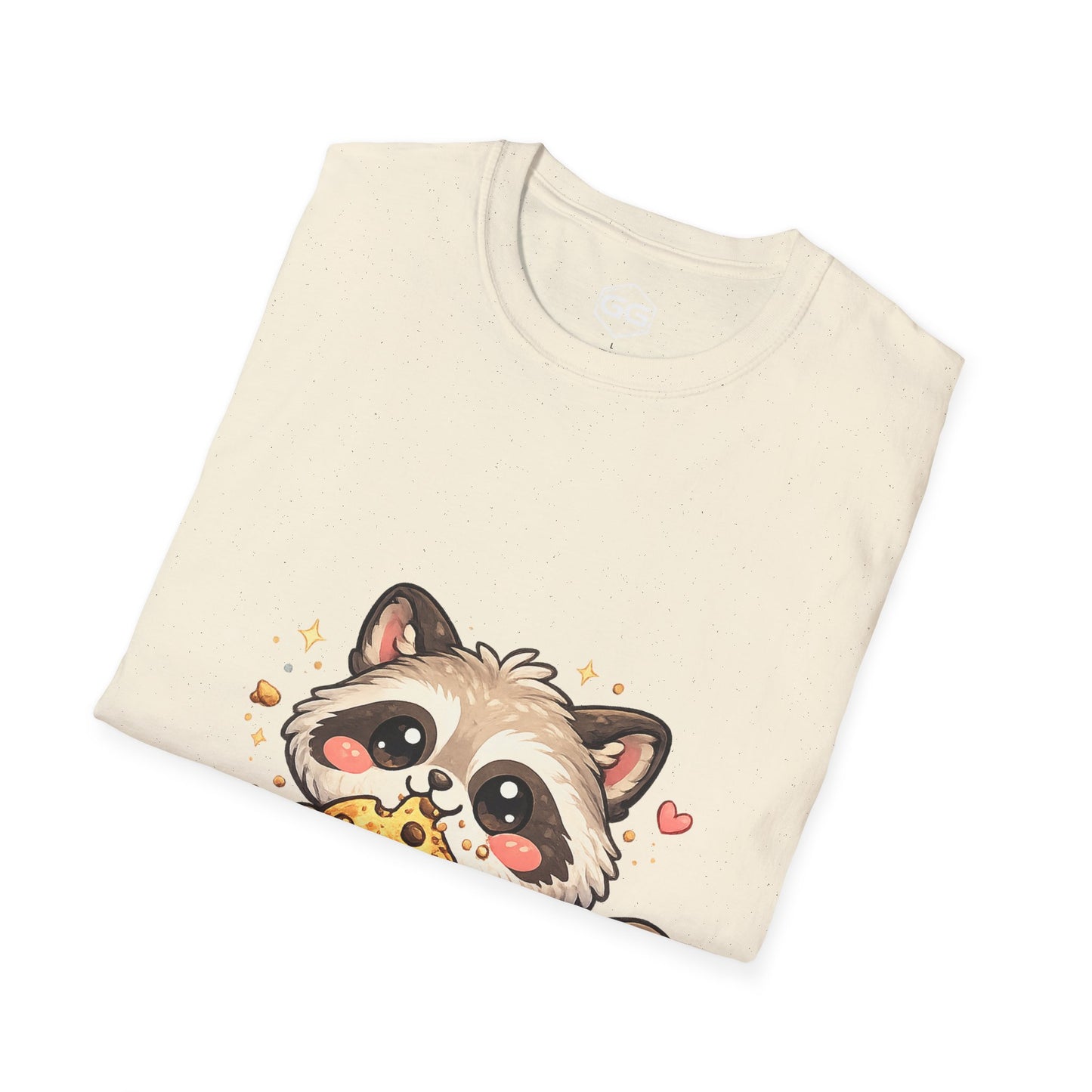 Waschbär &amp; Cookie T-Shirt – Farbvariante 26