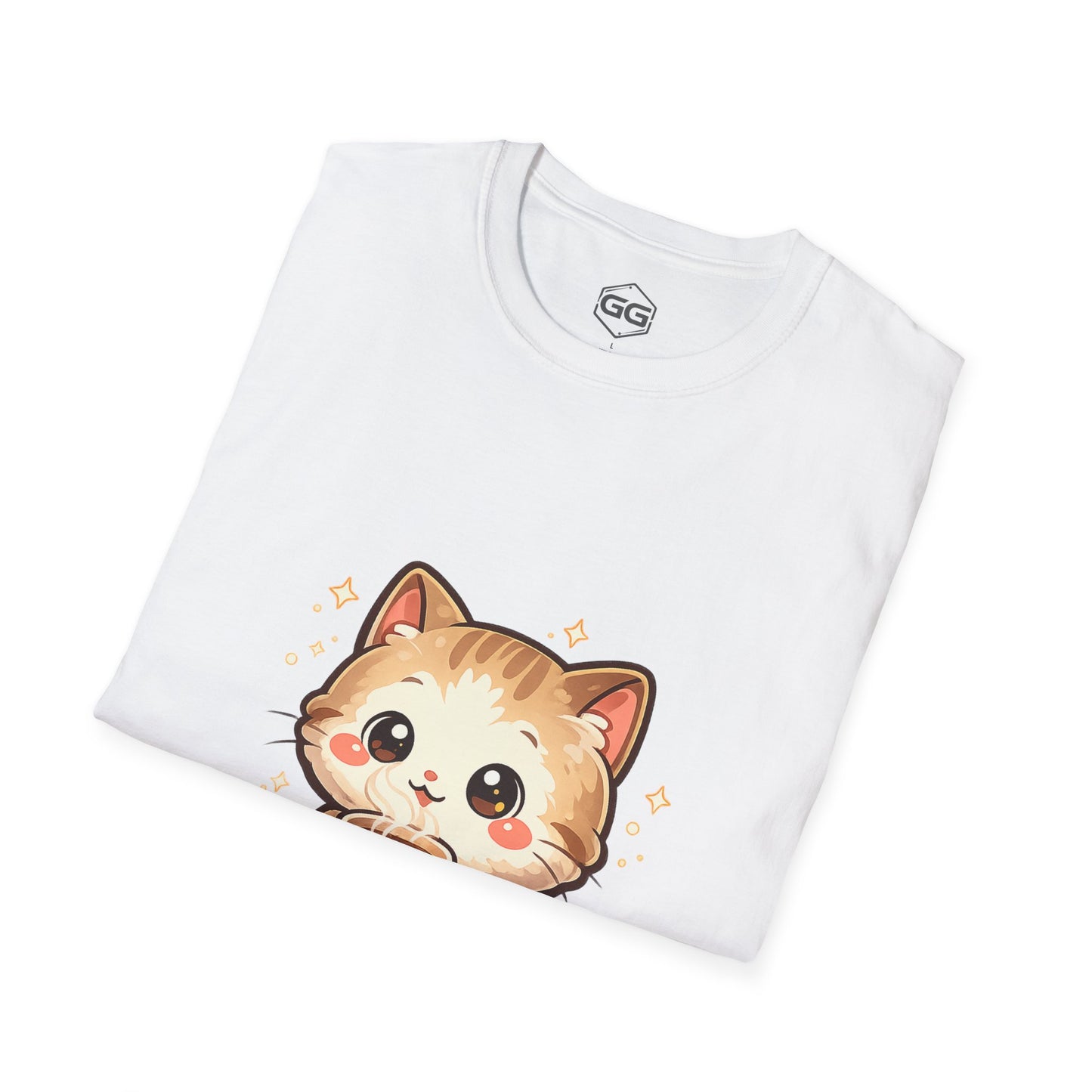 Katze &amp; Kaffee T-Shirt – Farbvariante 2