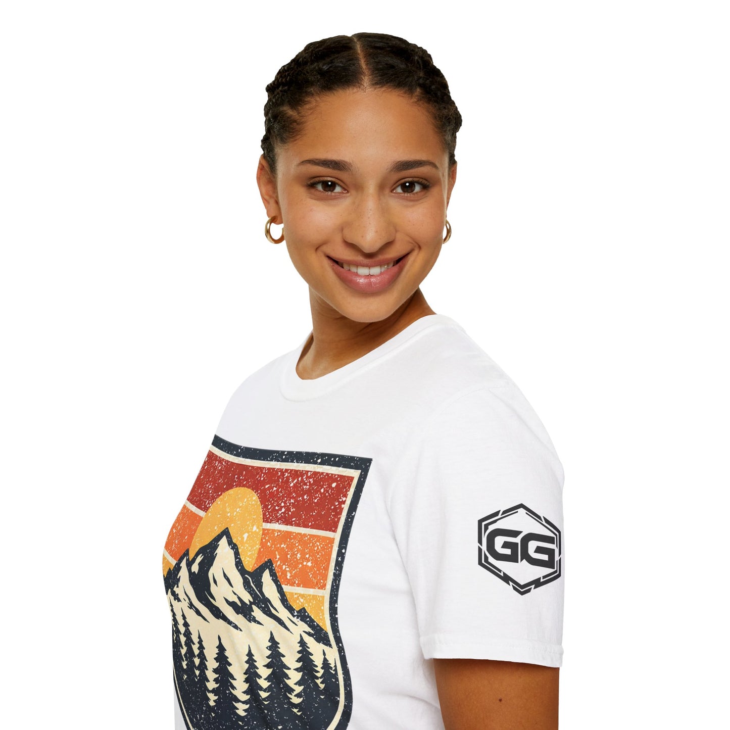 Unisex T-Shirt – Vintage Bergabzeichen (Gildan 64000) | Garlik Goods