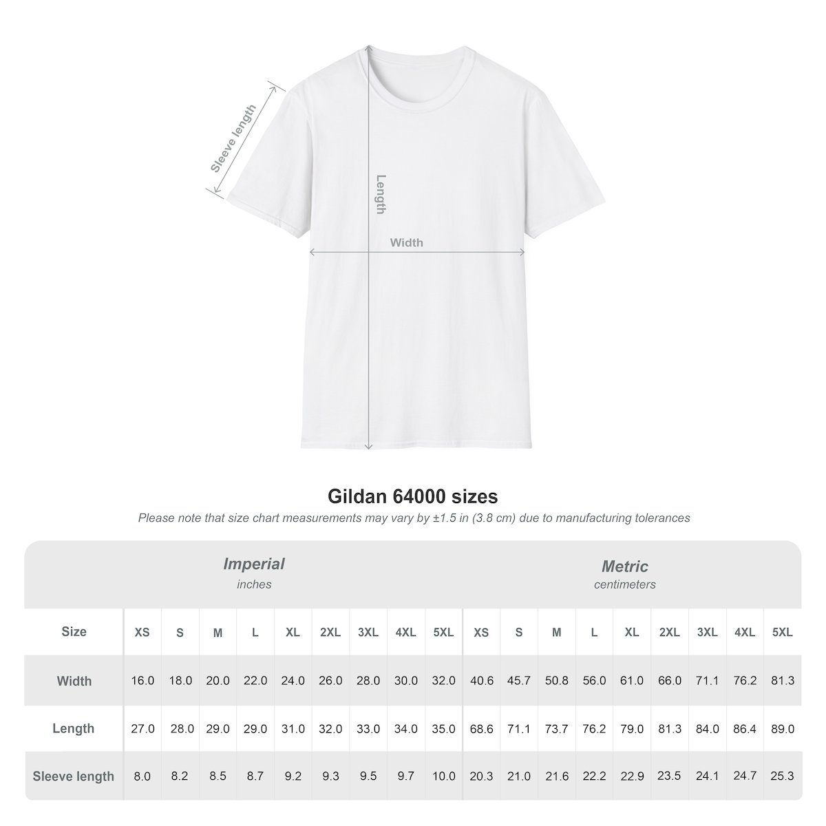 size-chart:3 | Knoblauch Pilot T-Shirt – Size chart in Dark Chocolate